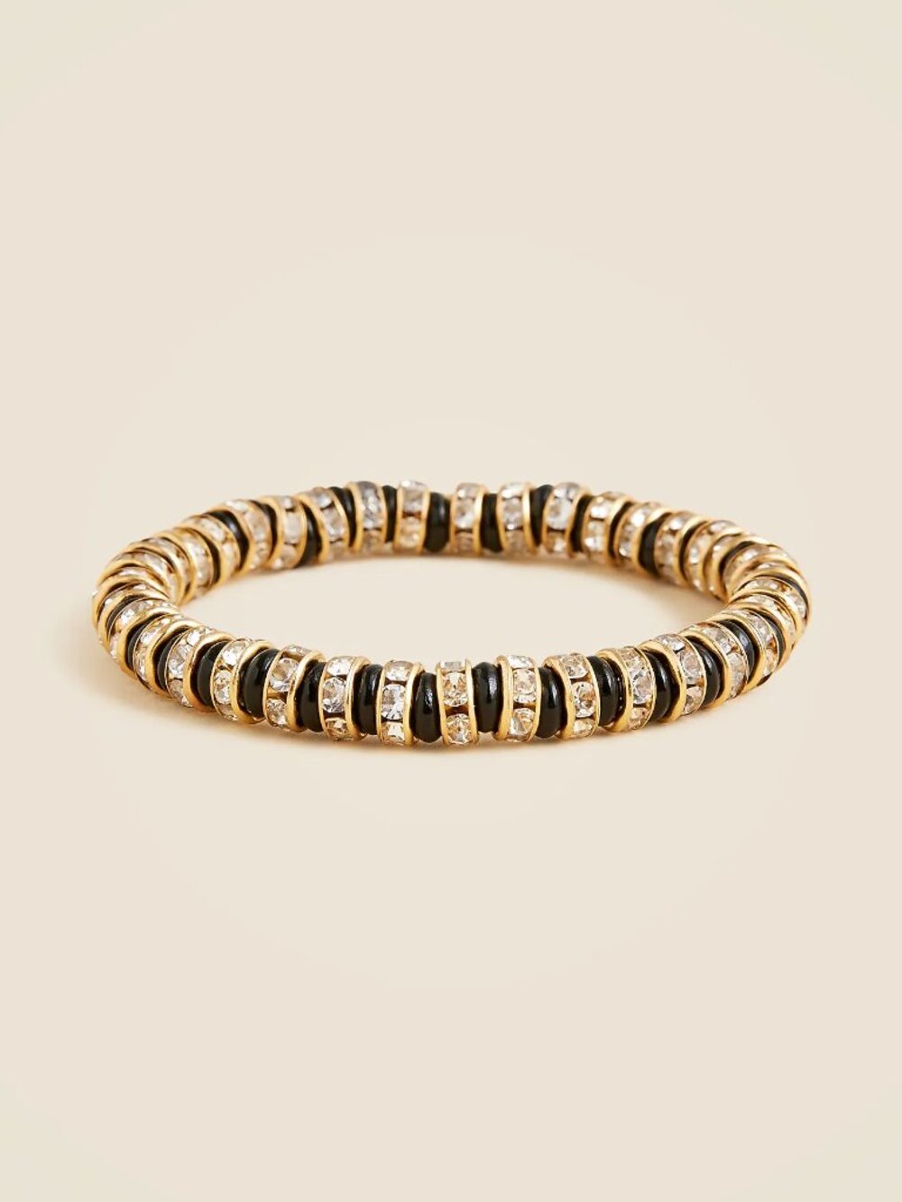 J. Crew Striped Crystal Bracelet/NWT